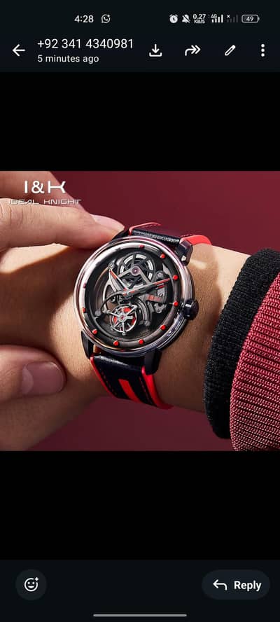 fatroon automatic watch