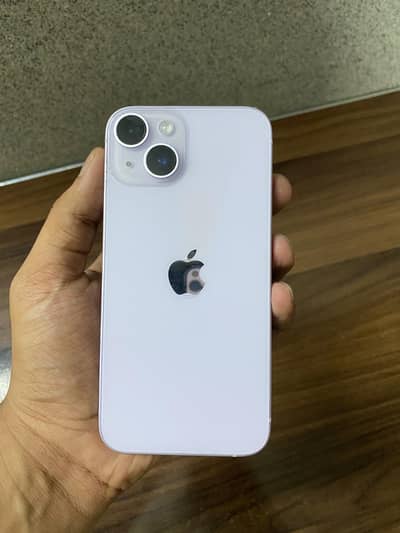 Iphone 14 Purple with box and accessories