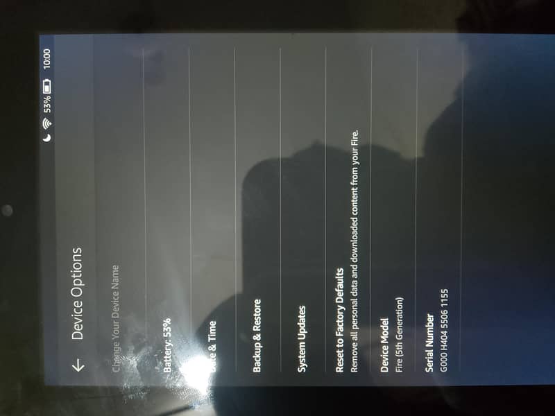 Amazon Tablet  Fire 5th Generation 1