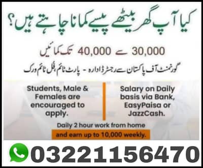 online job opportunity