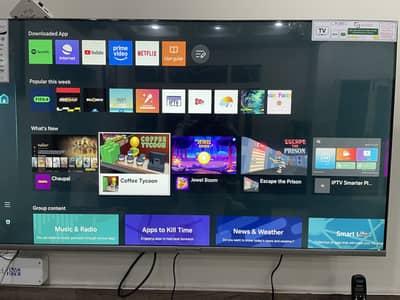 Samsung 43 inch led tv android smart 4k 3 year warranty 03224342554