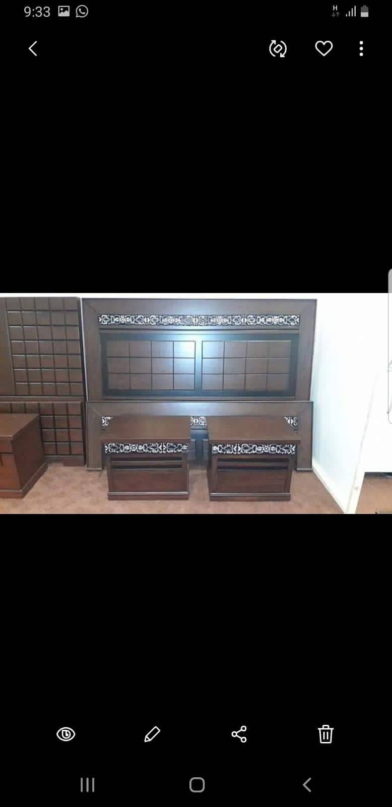 Bed dressing side tibals 7