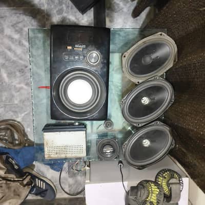 CAR TAPE AND SPEAKERS FOR SALE