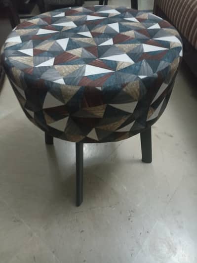 Modern steel rod Stool