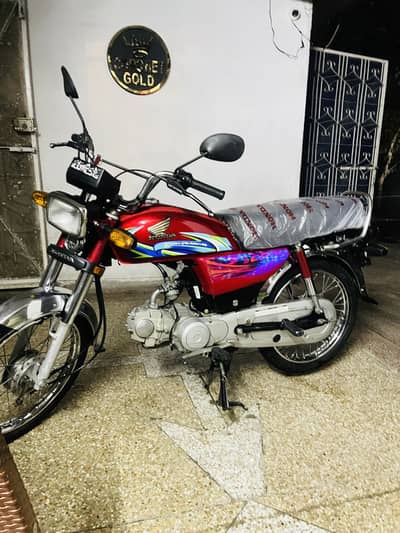 Honda CD 70. . 2024model . . Excellent condition. . engine pack