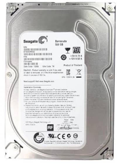 Seagate 500GB Health 100%HARD DRIVE