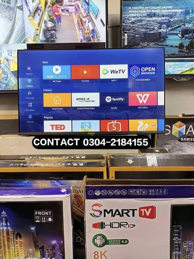 Big screen size 55 inch Smart led Tv new model 2026