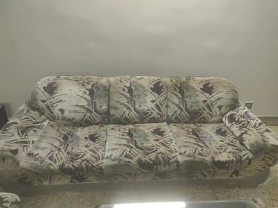 house hold furniture  5 seater sofa set study table with shelf . . .