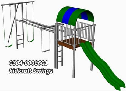 Kids Slides, Swings & Jhoola | Indoor & Outdoor Playground Equipment