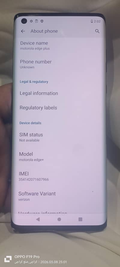 moto edge plus 12.256