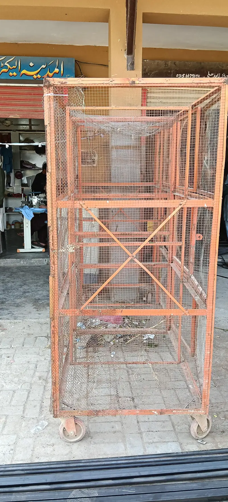 cage for hens, birds or rabbits — photo 2