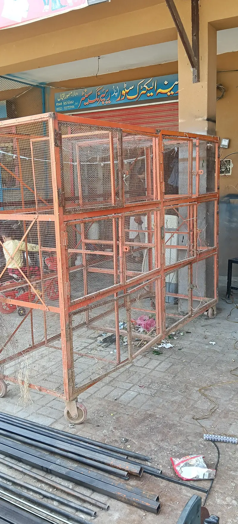 cage for hens, birds or rabbits — photo 4