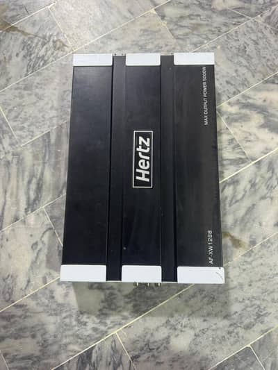 Hertz Amplifier | 5000W | 4 channel