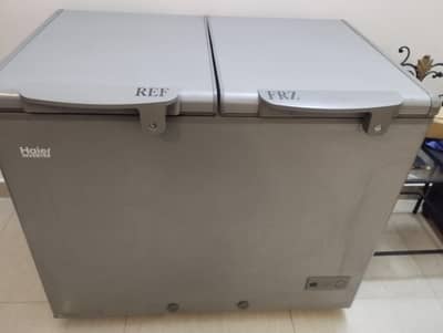 2 in 1 Haier fridge and freezer