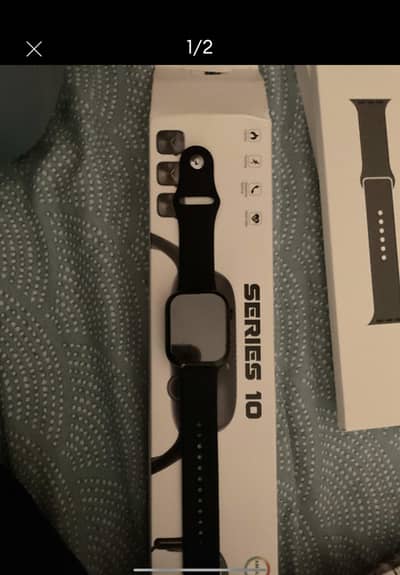 Apple watch series 10 with logo