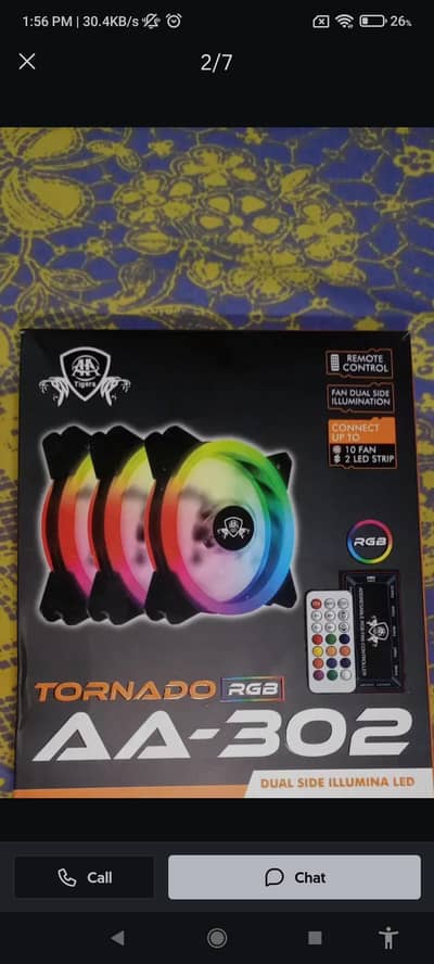 aa tiger 5x fans argb not working 130 mm