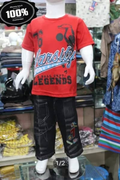 Kids jersey t. shirt and short in wholesale rates