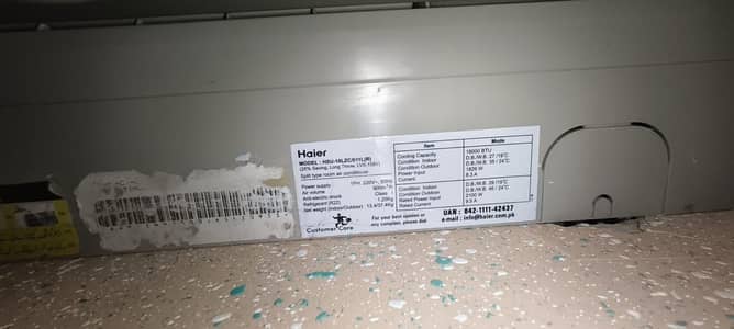 Haier 1.5 TON non inverter AC