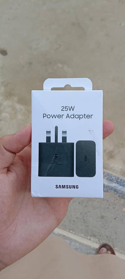Original Samsung 25W PD Fast Charging Adapter (Only Adapter)