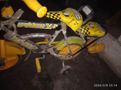 baby cycle totally new condition for sale only one time used