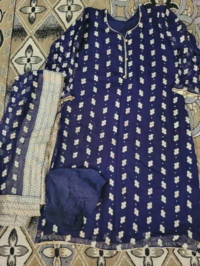 3pc Formal Fancy Dress | Wedding Wear | Party Wear | Preloved Dress