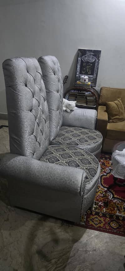 Coffee Chairs Set with Stool