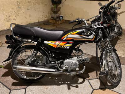 Honda CD 70 2022 fresh bike