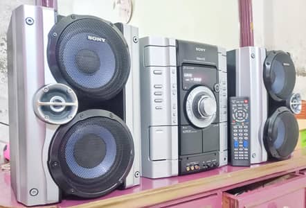 sony sound audio music home theater woofer deck system