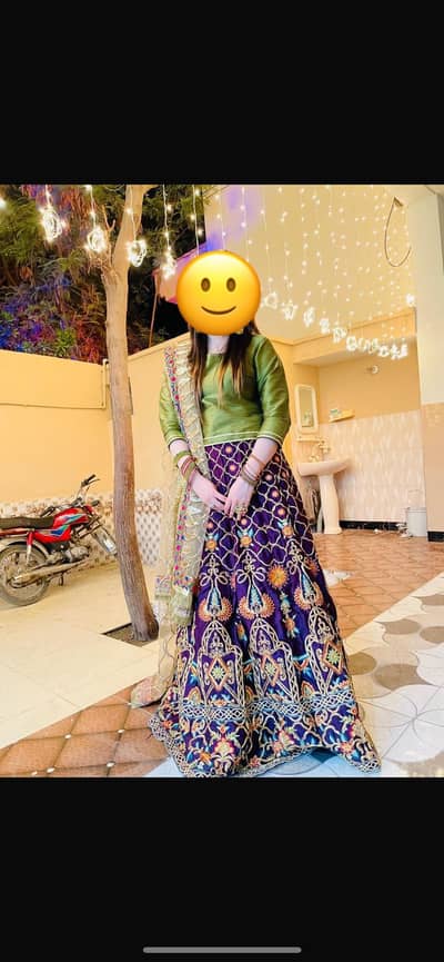 Mehndi dress