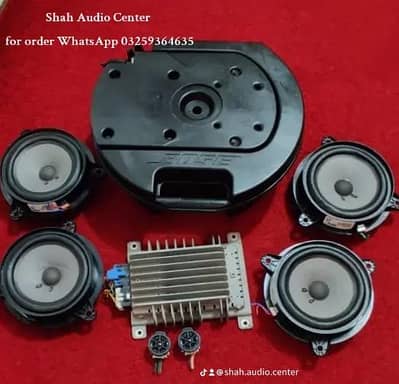 Genuine Bose complete sound system