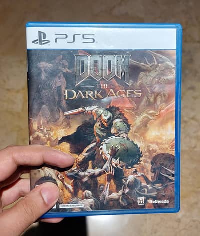 Doom The Dark Ages Ps5 disc
