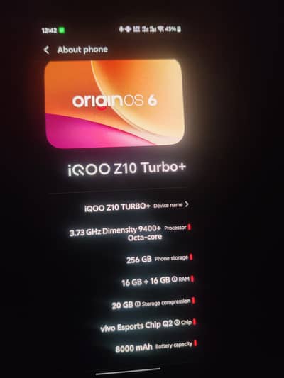 IQOOZ10TURBO PLUS