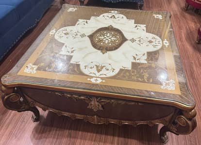 Square Coffee Table for TV Room/Drawing Room