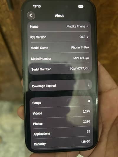 Iphone 14 128 jv 85bh