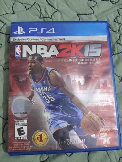 NBA2K15 PS4 CD.