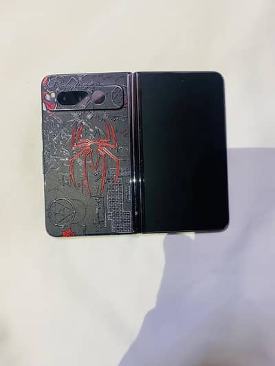 Google Pixel Fold 5G dual sim pta approved 12/256 back panel kharab ha