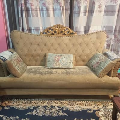 5 Seater Crown Sofa Set