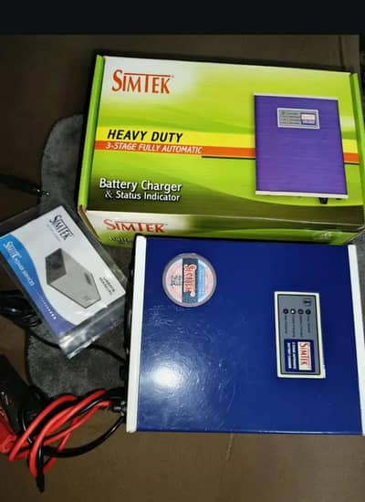 simtek heavy duty battery charger 30amp 12vot