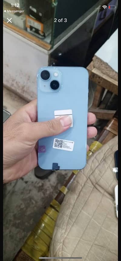 Aoa iPhone 14 mdm lock full frash 85 +bettry halt