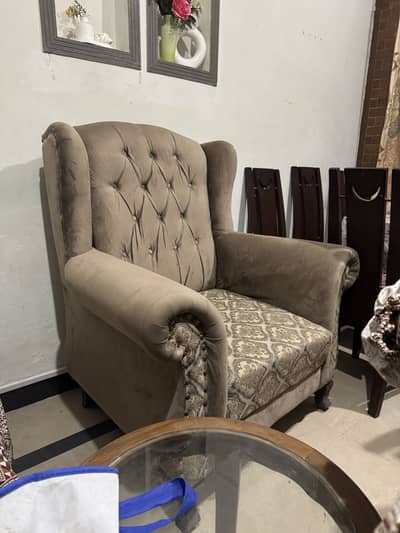 King size 2 seater sofa chair