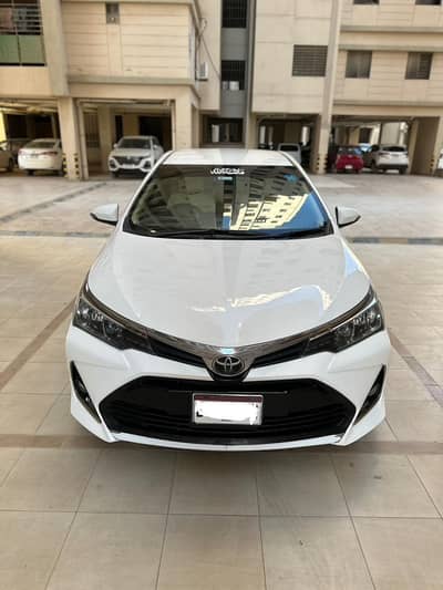 corolla altis 2019 X bumper scratchless condition