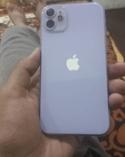 iPhone 11 with unique colour 128 Gb nonpta Total original urgent sale