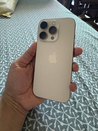 Iphone 16 pro jv dessert color 97 battery health 10/10 condition des