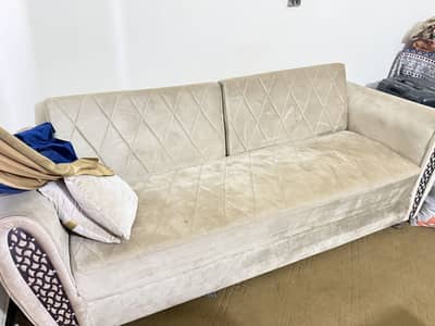 Five Seater Sofa with Center table
