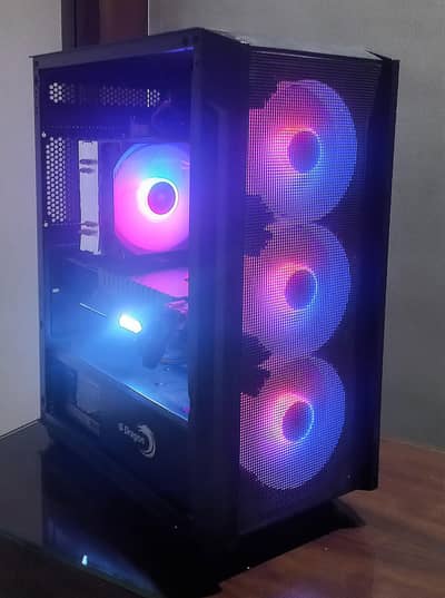 Gaming PC Ryzen 5 3600 and GTX 1080  | 16GB RAM | Full RGB | SSD + HDD