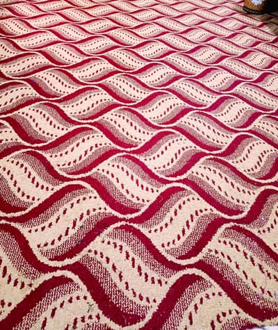 Luxury Carpet For Luxury Room YELLOW AND RED