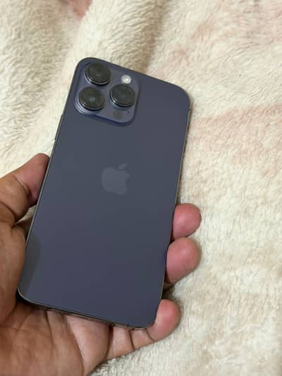 Iphone 14 pro max dual sim pta approved 128gb deep purple