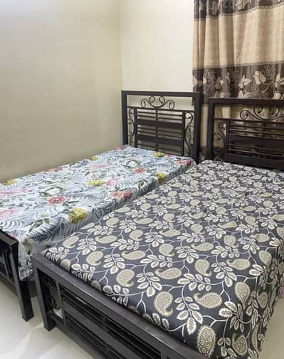 Single Beds urgent sale without mattresses