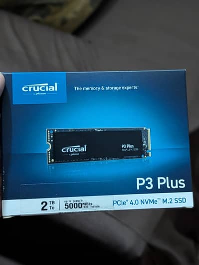 Crucial P3 Plus 2TB NVME Seal Pack Gen4 urgent sale