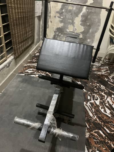 Bench press , arm , legs with gym mat all in one